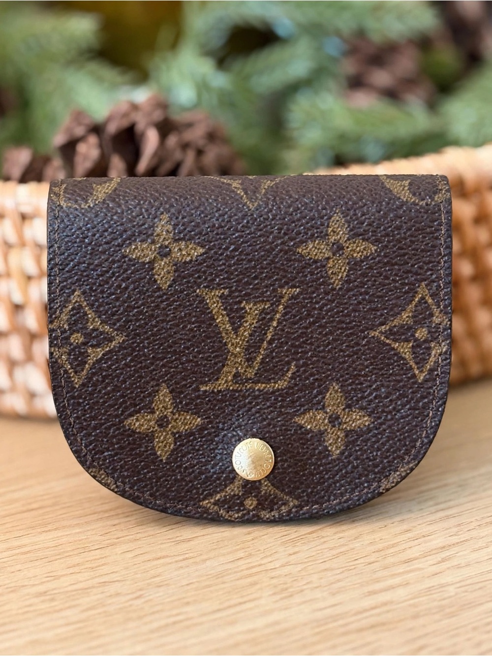 Just in 🔥Louis Vuitton Monogram Porte
Monnaie Gousset Coin Purse
Wallet/rare fl